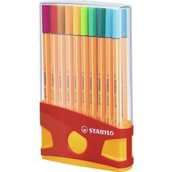 Stabilo Point 88 Fineliner 0.4mm 20-pack