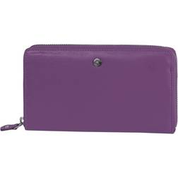 Greenburry Spongy Nappa Leather Ladies Wallet - Purple