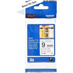 Brother P-Touch Labelling Tape Black on White