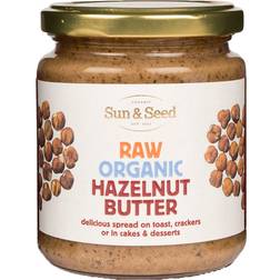 Sun & Seed Organic Raw Hazelnut Butter 250g