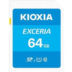 Kioxia Exceria SDXC Class 10 UHS-I U1 64GB