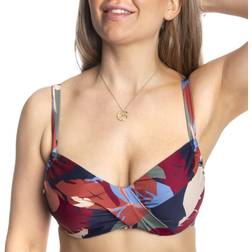 Scampi Vulcano Canopy Marine Bikini Top - Blue Pattern