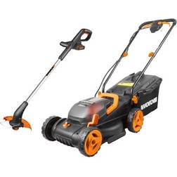 Worx WG927E Oppladbar gressklipper