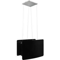 vidaXL hanging island hood 55 cm, Svart