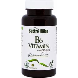 Bättre hälsa B6 Vitamin 25mg 60 st