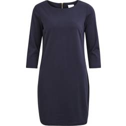 Vila Vitinny Simple Dress - Blue/Total Eclipse