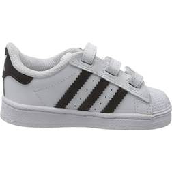 Adidas Infant Superstar 3 Straps - Cloud White/Core Black/Cloud White