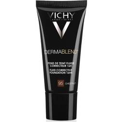 Vichy Dermablend Corrective Fluid Foundation 16Hr SPF35 #95 Chestnut