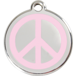 Red Dingo Enamel Tag Peace Large