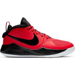 Nike Team Hustle D 9 GS - University Red/Black/White