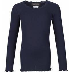 Rosemunde Girl's Long Sleeved Blouse - Navy (59160-135)