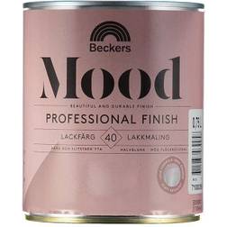 Beckers Mood Pro Lakkfarge Hvit 0.75