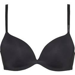 Calvin Klein Form Plunge Push-Up Bra - Black