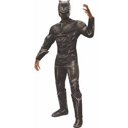 Rubies Deluxe Muscle Chest Adult Black Panther Costume
