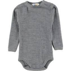 Joha Body with Long Sleeves - Light Grey Melange (62515-122-15110)