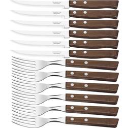 Tramontina Churrasco Flatware Barbecue Cutlery Set 14" 12