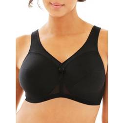 Glamorise Made to Move Wire-Free Support Bra - Black