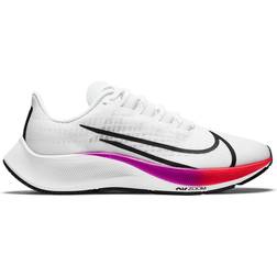 Nike Air Zoom Pegasus 37 M - White/Hyper Violet/Flash Crimson/Black