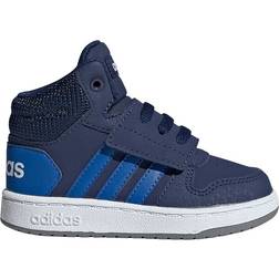 Adidas Infant Hoops 2.0 Mid - Dark Blue/Blue/Cloud White