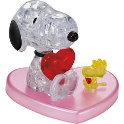 Hcm-Kinzel Crystal Puzzle Snoopy in Love 35 Pieces
