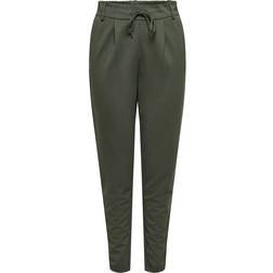Only Poptrash Trousers - Green/Peat
