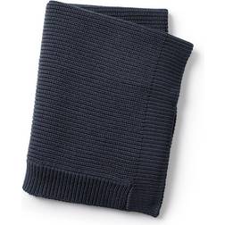 Elodie Details Wool Knitted Blanket Juniper Blue