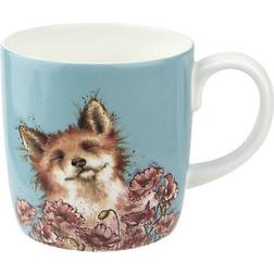 Royal Worcester Wrendale Designs Poppy Field Fox Becher 40cl