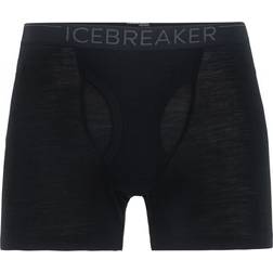 Icebreaker Merino 175 Everyday Boxers with Fly Men - Black
