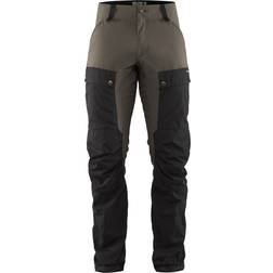 Fjällräven Keb Trousers Regular - Black/Stone Gray