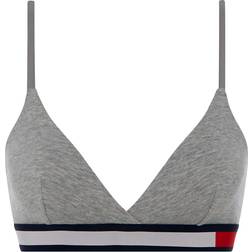 Tommy Hilfiger Colour Blocked Triangle Bra - Grey Heather