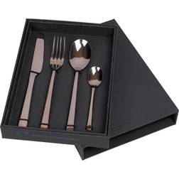 Broste Copenhagen Hune Titanium Espresso Besteckset 4Stk.