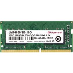 Transcend JetRam SO-DIMM DDR4 2666MHz 16GB (JM2666HSB-16G)