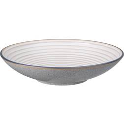 Denby Studio Grey Large Räfflad Serving Bowl 31cm 2.5L