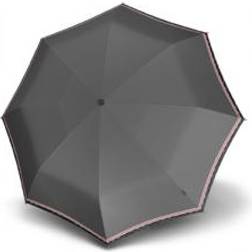 Knirps T.010 Small Manual Umbrella Check Border Grey (9530104031)