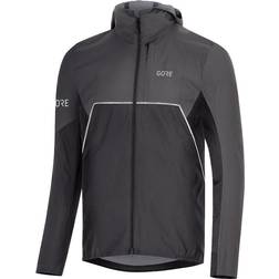 Gore Bike Wear Partial Gore-Tex Infinium Hooded Jacket Men - Black/Terra Grey