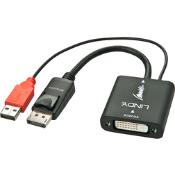 DVI-Displayport/USB A M-F 0.2m