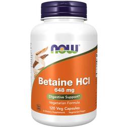 Now Foods Betaine HCl 648mg 120 pcs