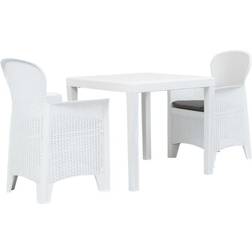 vidaXL 276107 Bistro Set, 1 Table incl. 2 Chairs