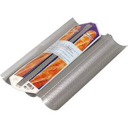 Patisse Silver Top 3 Loaf French Brotbackform 38 cm
