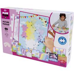 Plus Plus BIG Picture Puzzles Pastel 60 Pieces