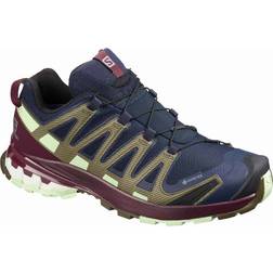 Salomon Xa Pro 3d V8 GTX W - Navy Blazer/Wine Tasting/Patina Green