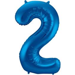 Folat Foil Ballons Number 2 Blue