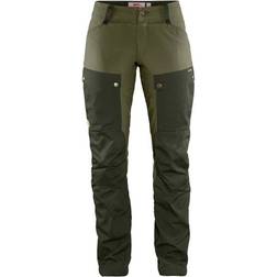 Fjällräven Keb Trousers Curved W Reg - Deep Forest/Laurel Green