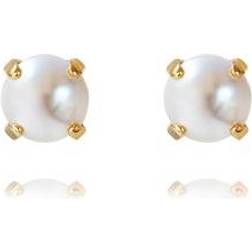 Caroline Svedbom Classic Earrings - Gold/Pearl