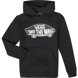 Vans Boy's OTW Pullover Hoodie - Black/White Outline (VN000SR9J1M)