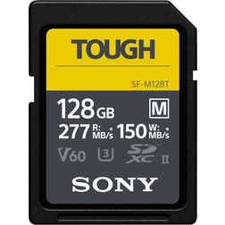 Sony Tough SDXC Class 10 UHS-II U3 ​​V60 277 / 150MB / s 128GB