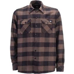 Dickies Sacramento Flannel Shirt - Gravel Grey