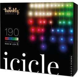 Twinkly Icicle RGB+W Lysslynge 190 Lamper