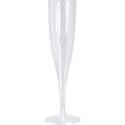 Plastic Champagneglass 10cl 10st