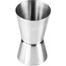 Brushed Steel Messbecher 4cl